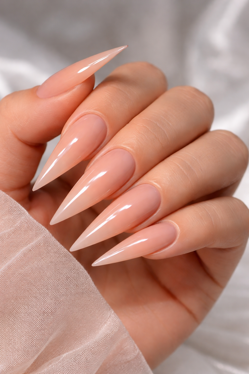 Sculpted acrylic set by Coco Nails Mountview