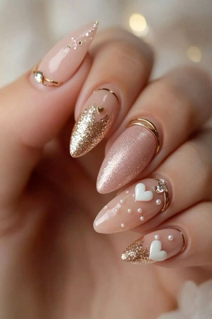 Coral Prism, Nail Art by Coco Nails Mountview